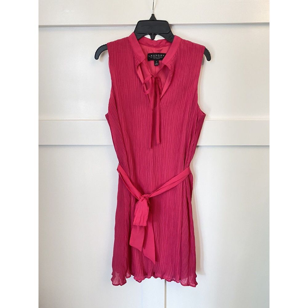 Laundry by Shelli Segal Hot Pink Dress‎ size 4